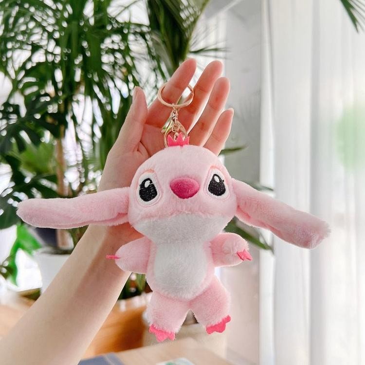 Gantungan Kunci Gold Boneka Stitch Gantungan Tas StitchKeychain