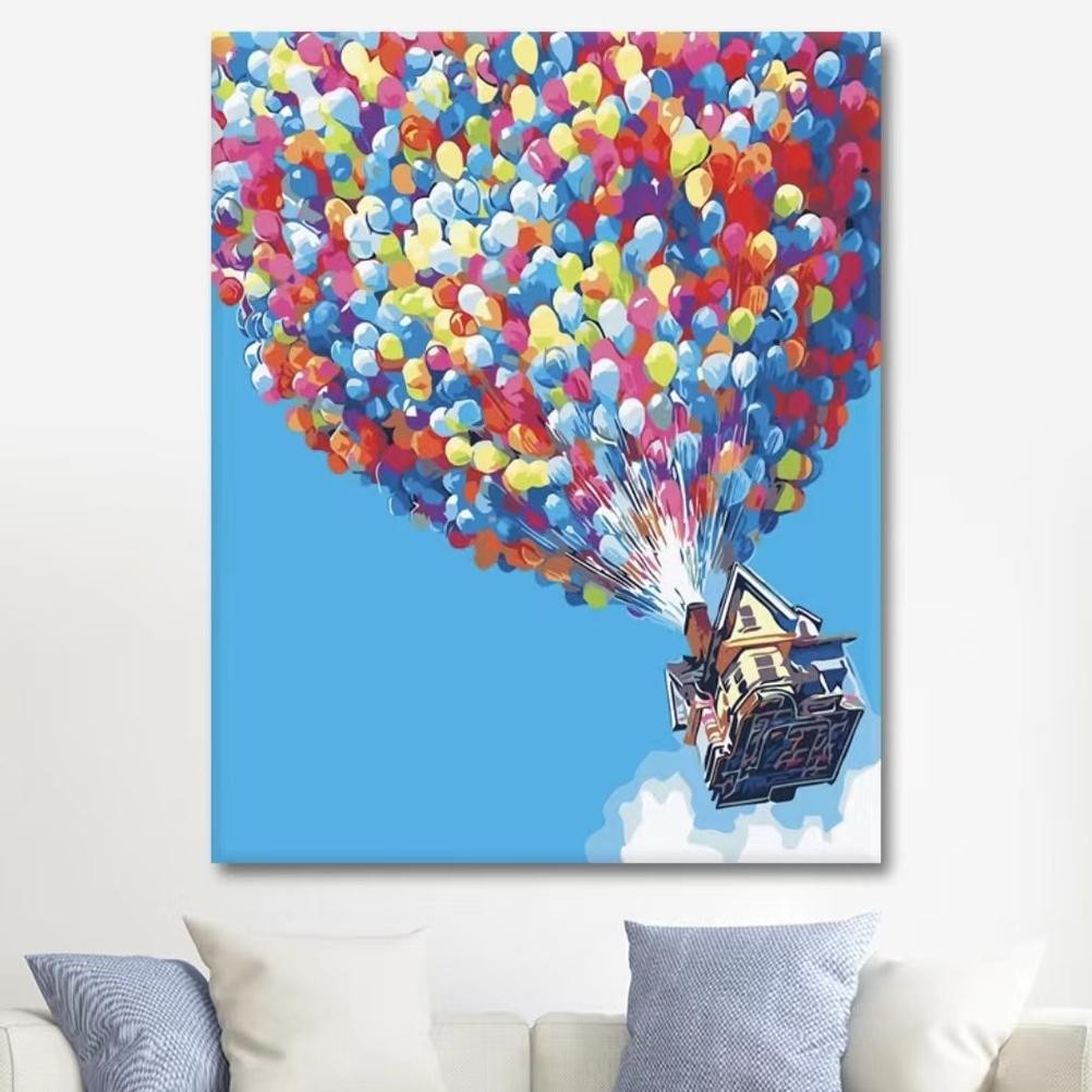 

Sd83 Diy Painting Canvas Paint By Number Kit Lukisan 40X50Cm Sd83