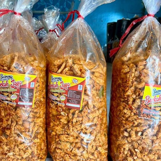 

1 Bal 2Kg Basreng Pedas Dan Gurih Cikruh Daun Jeruk Berkah Jayawo