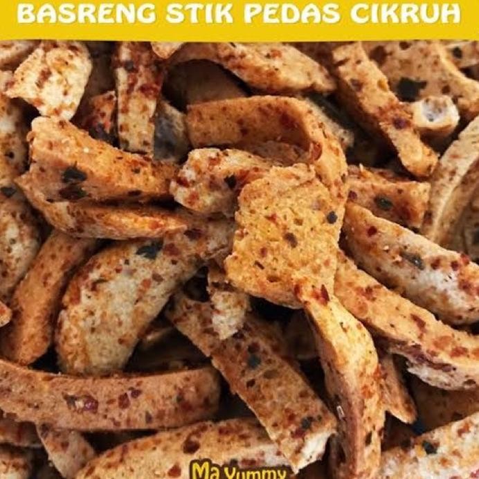 

Basreng Sti Spesial 1 Kg Cikruh Sultan Spesial Pedas Asin Gurih Cabe Ijo Rujak Stik Baso Goreng
