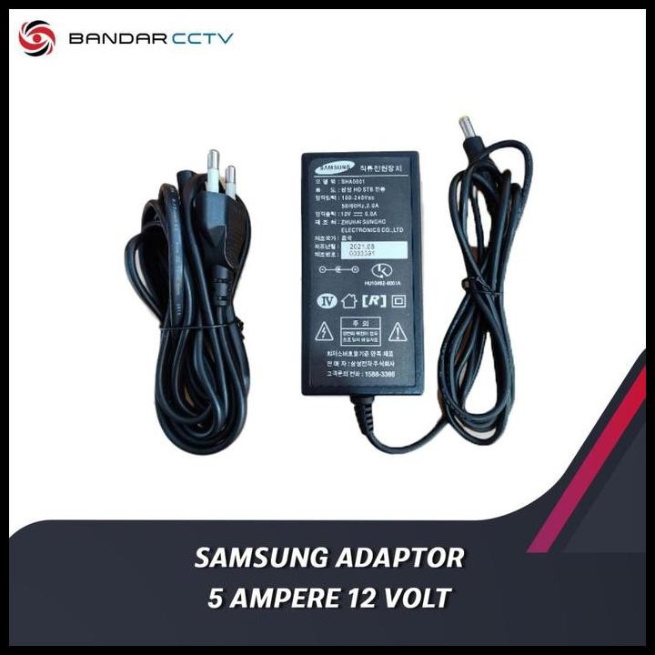 Terlaris Samsung Adaptor 5 Ampere 12 Volt Good Quality