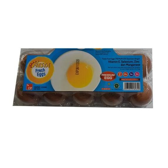 

Produk Baru!! Telur Ayam Segar Fiesta Fresh Egg 10 Butir - Telur Negeri Kualitas Premium