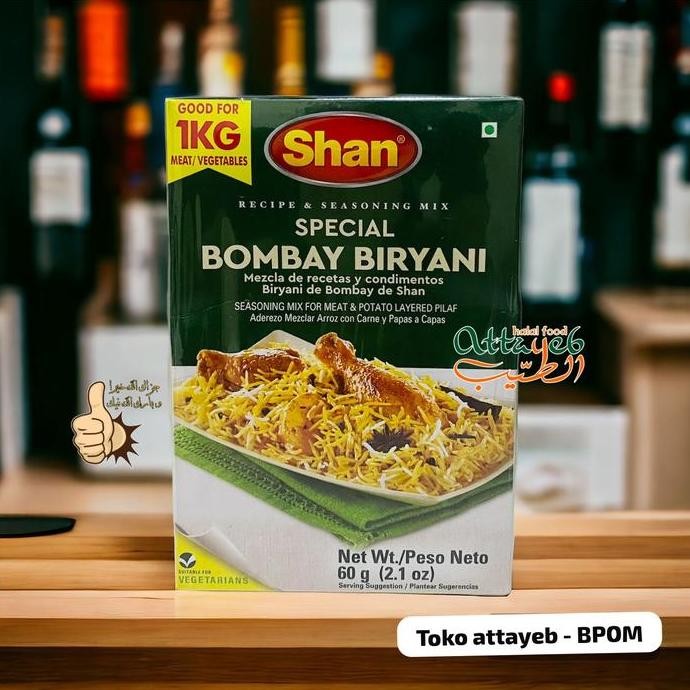 

Shan Bumbu Rempah Masakan Timur Tengah Shan Special Bombay Briyani Masala Instant Bumbu Paling Enak Chaat Masalah Tikka Korma Tandoori (Bpom)