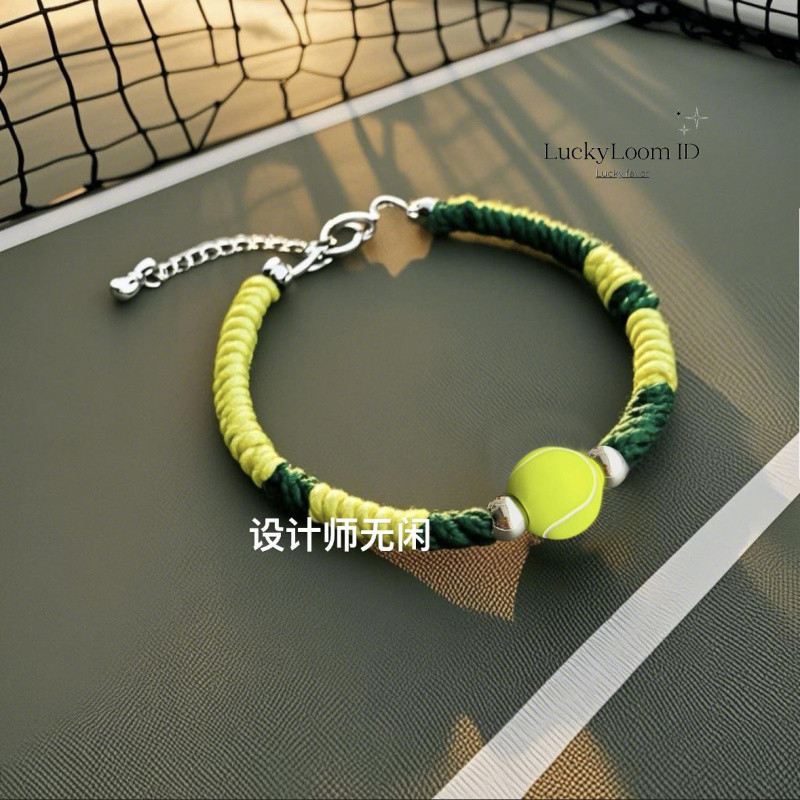 Tennis Braided Rope Finished Tennis Bracelet Bracelet Gift