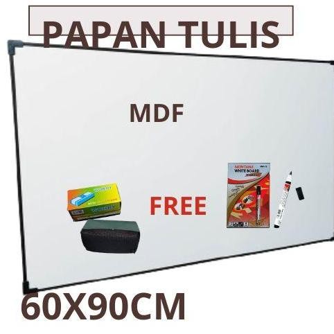 

Papan Tulis 60x90cm Non Magnet GRATIS SPIDOL DAN PENGHAPUS HI