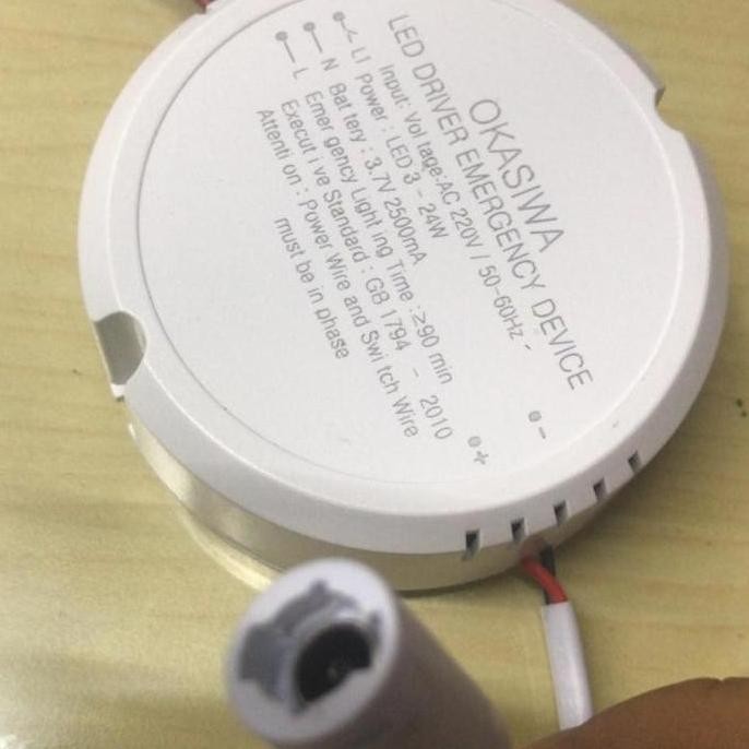 Lm Batery Emergency Led Panel 3W 24W /Driver Emergency Batery 3W - 24W