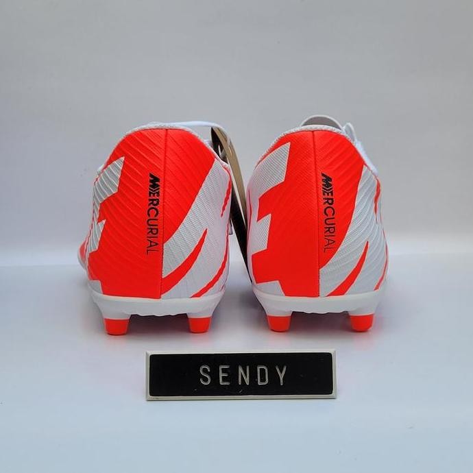 Nike Mercurial 15 Club FG MG DJ5963-600 Original 100% Ori Bright Crimson White Balck Warna Putih Mer
