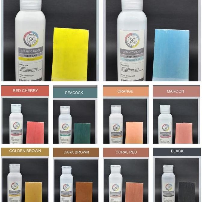 

CERAMIC UNDERGLAZE COLORS 50