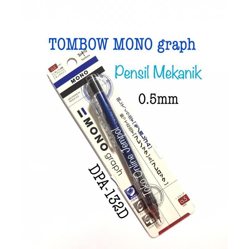 

Sp Biru 0.5 Pensil Mekanik Mono Graph Tombow Dpa-132D Blue Atk1161Tw