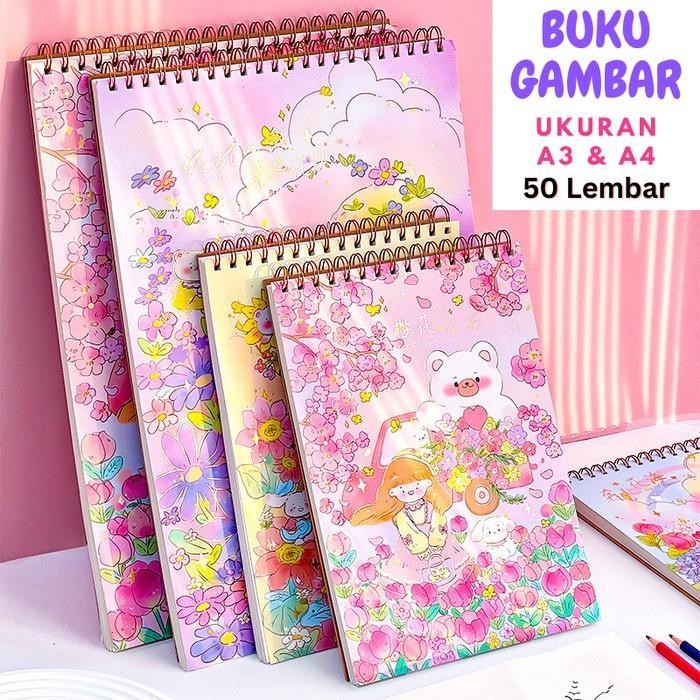 

Sp Buku Gambar Lukis Sketsa Anak Mewarnai Sketchbook A3 A4 St0045 Books
