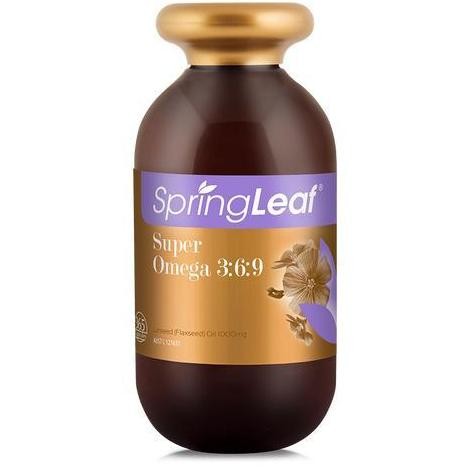 Spring Leaf Premium Super Omega 3-6-9- 1000Mg Isi 365 Kapsul Softgel