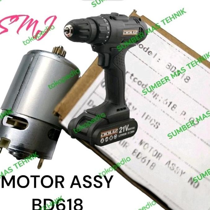 Update (1) MOTOR BD618 DOLIZ DINAMO BOR CORDLESS DOLIZ BD618 MOTOR ASSY BD618 sumbermte Murah