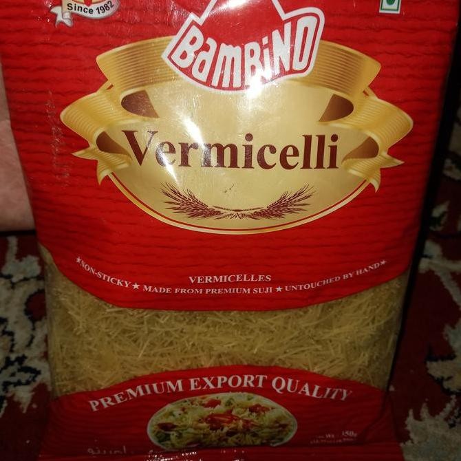 

yang dicari@@@@] Bambino Vermicelli 350 gram premium kualitas india