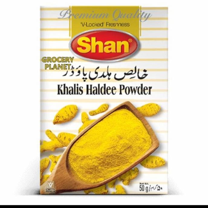 

Produk Unggulan] SHAN HALDEE POWDER / TURMERC YELLOW / KUNYIT POWDER IMPORT / 50 GRAM