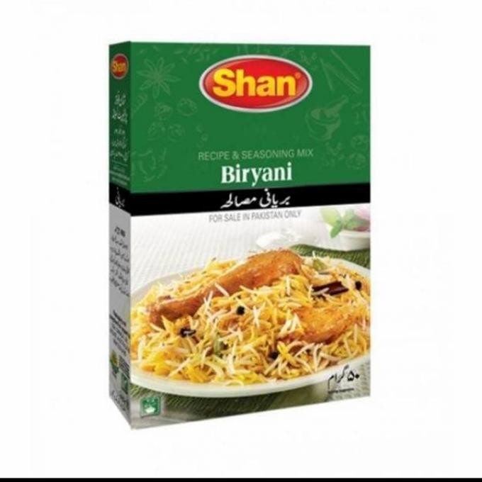 

Produk Terbaik] SHAN BIRYANI MASALA /shan bumbu Biryani /50 GRAM