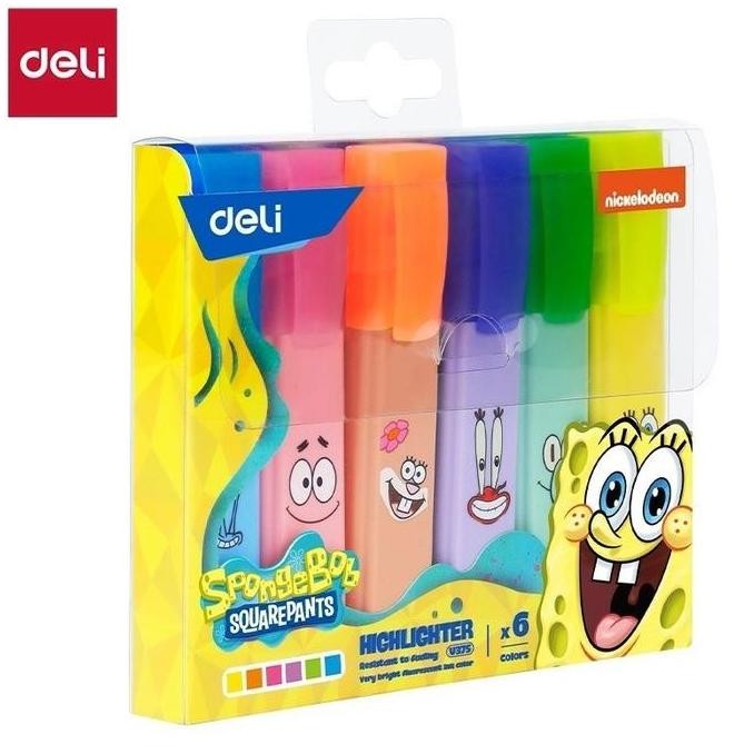 

*:*:*:*:*] Highlighter Deli Spongebob Squarepants 6 Warna - EU375