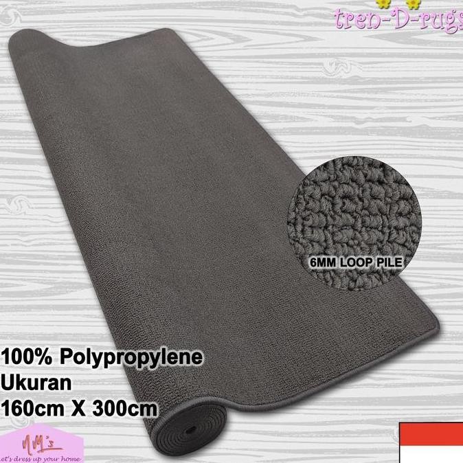 Karpet polos permadani bulu tebal alas ruang tamu minimalis jumbo NMs