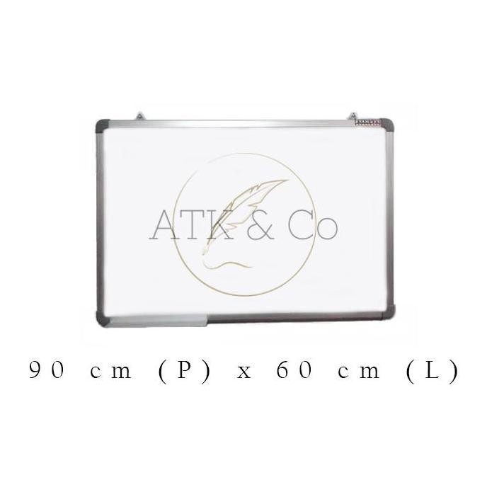 

NEW Papan Tulis Whiteboard Sakura 60 x 90 - White Board Magnet Gantung