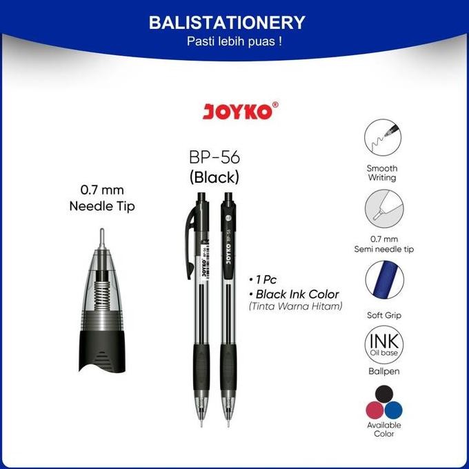 

*#*#*#*#] Bolpoin Pulpen Pena Joyko BP-56 0.7 mm