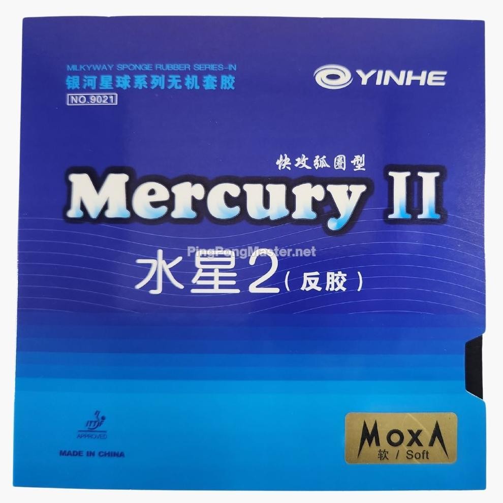 Yinhe Mercury II SOFT 2.2mm - Karet Pingpong Bet Tenis Meja Yinhe Mercury 2 Nugi