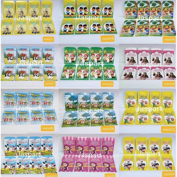 

:::::::] AMPLOP LEBARAN / ANGPAO LEBARAN MINI2 HARI RAYA IDUL FITRI ISI 8LEMBAR