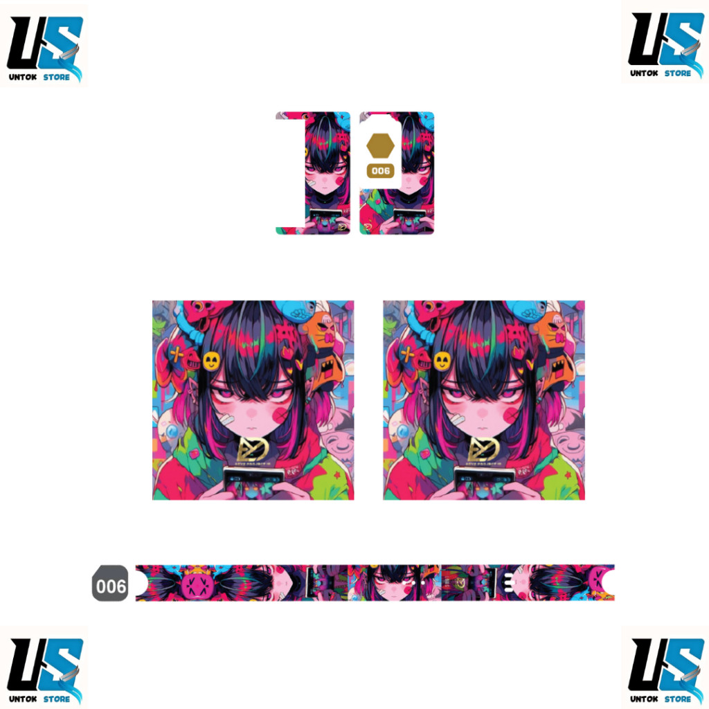 

Premium Cut - Stiker Lengkap Banyak Varian Untuk B80 6 Garskin Stiker / Case Custom Terlaris 2PCS/ Fullbody