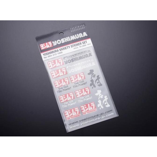 

Promo Set Sticker Ukuran Kecil (Bervariasi) YOSHIMURA COD