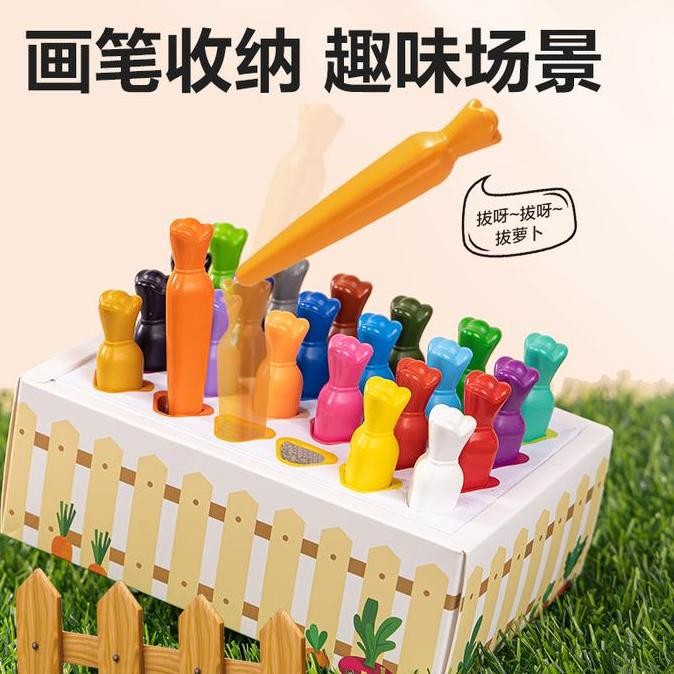 

Deli Krayon Plastik / Plastic Crayon 36 Warna HM22