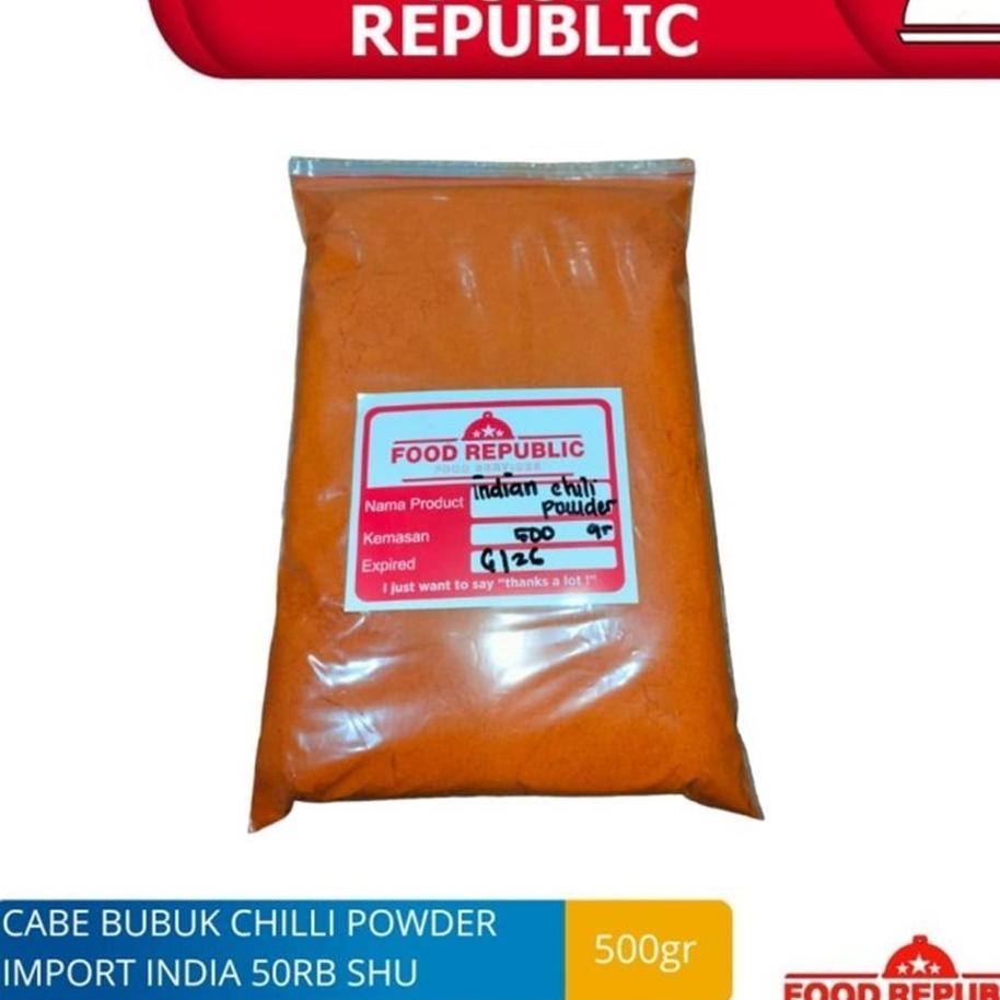 

Chilli Powder Gcabe Bubuk Murni Shu 50Extra Pedas India