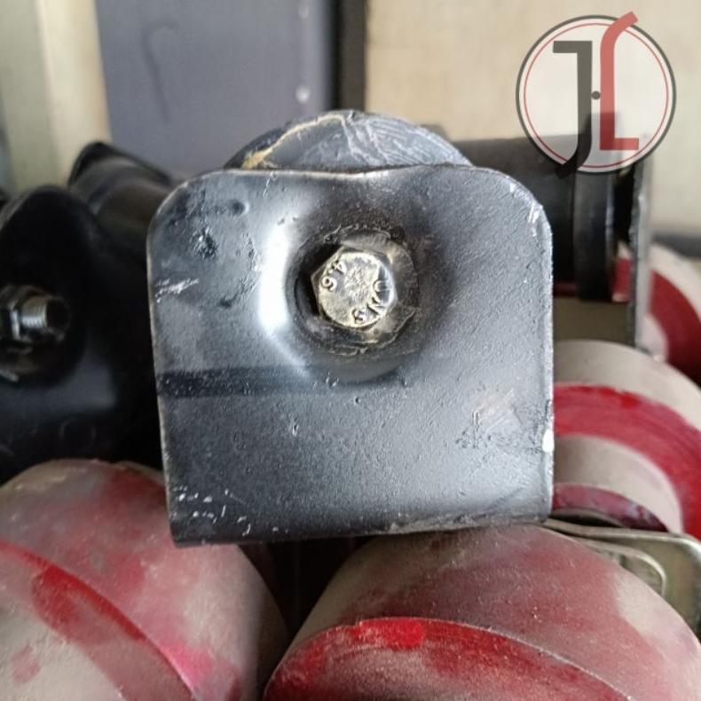 Roda UNP 5cm | roda pagar pintu besi