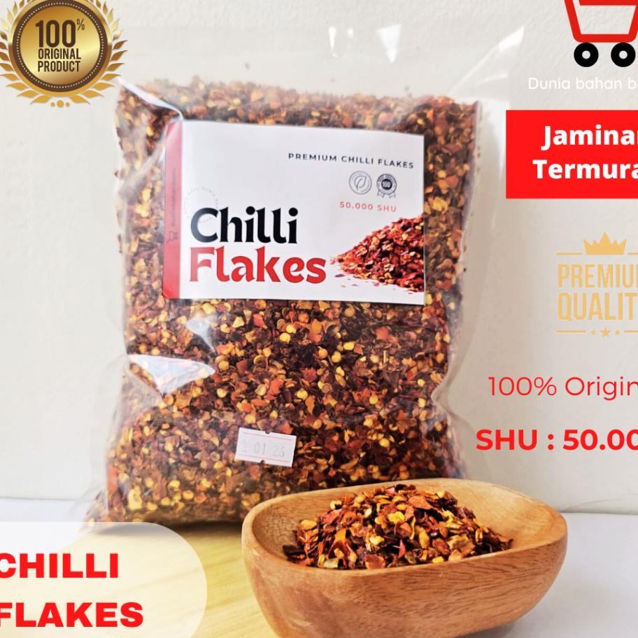 

Chili Granule Cabe Bubuk Kasar Chili Flake G 1 Kg Grade A