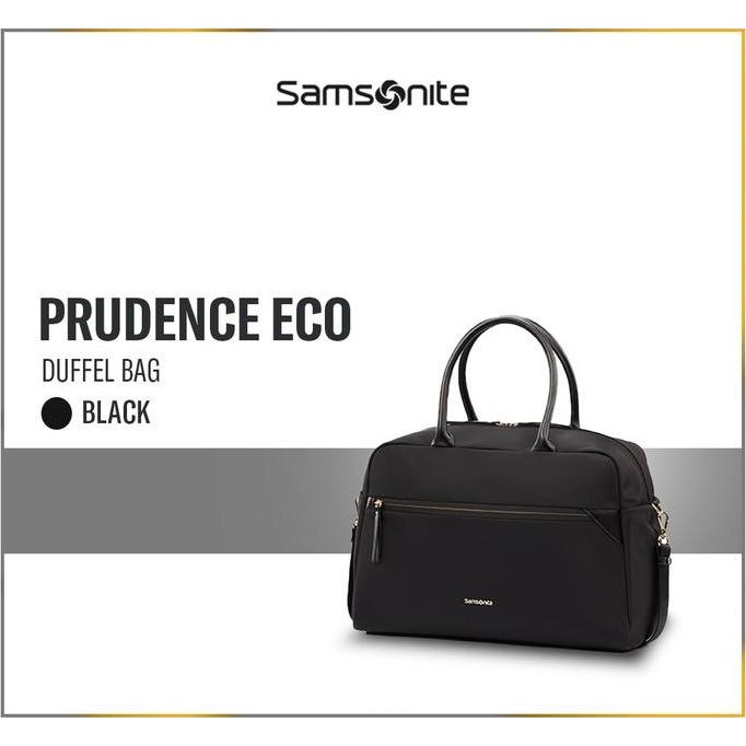 NEW Samsonite Prudence Eco Duffel Antimicrobial - Black