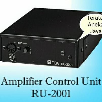 Promo Amplifier Control Unit TOA tipe RU-2001 COD