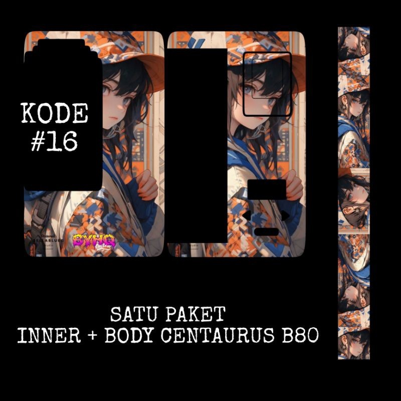 

Premium Cut - Stiker Vnil B80 Batre Tipe 16 Garskin Stiker / Case Custom Terlaris 2PCS/ Fullbody