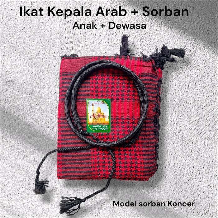 Sg Sorban Igal Ikat Kepala Arab Sorban Koncer Untuk Anak Sampai Dewasa Igal Arab Muslim