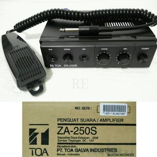 Promo Car amplifier TOA ZA-250S | TOA ZA250S (Original) COD