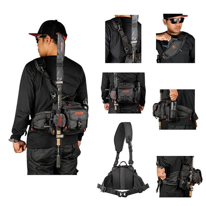 FT Tas Pancing | Tas Joran | Firecast RIPR Sling bag