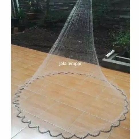 FT Jala Ikan | Jaring Ikan Bentuk Jala Lempar Siap Pakai