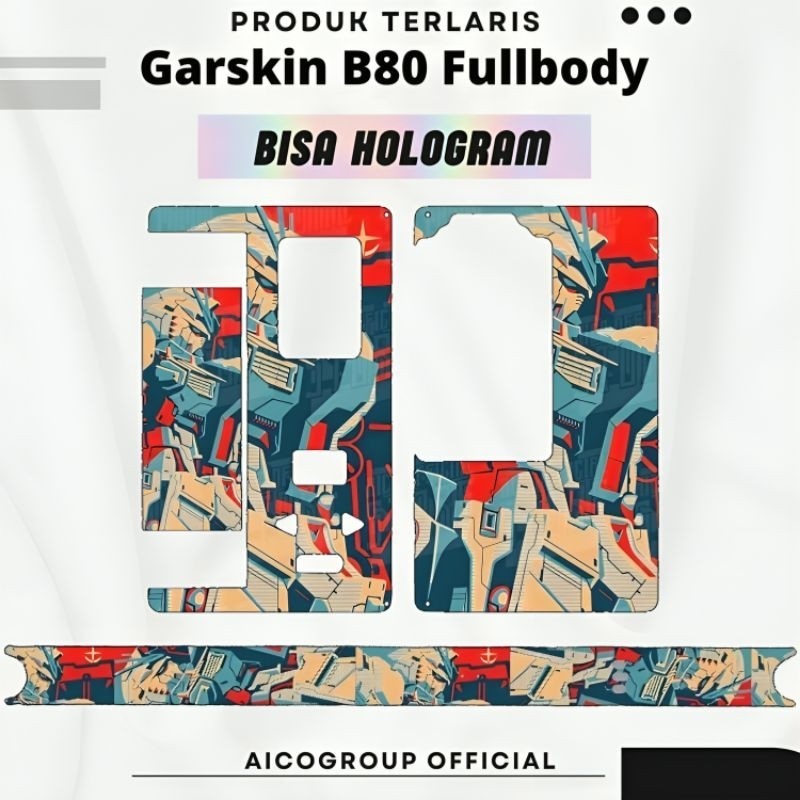 

Premium Cut - Cinta B80 Quantac Non Hologram 3 Garskin Stiker / Case Custom Terlaris 2PCS/ Fullbody