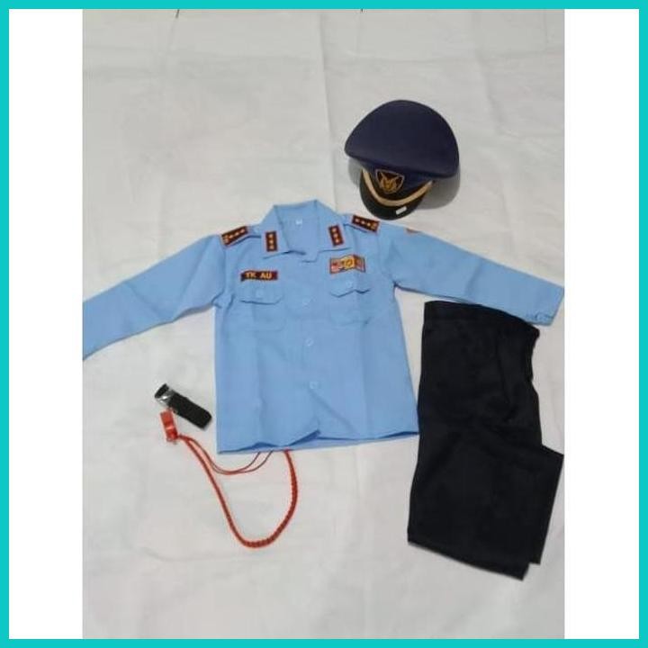 Boss Baju Seragam Tni Au Anak Paud+Tk/Kostum Karnval