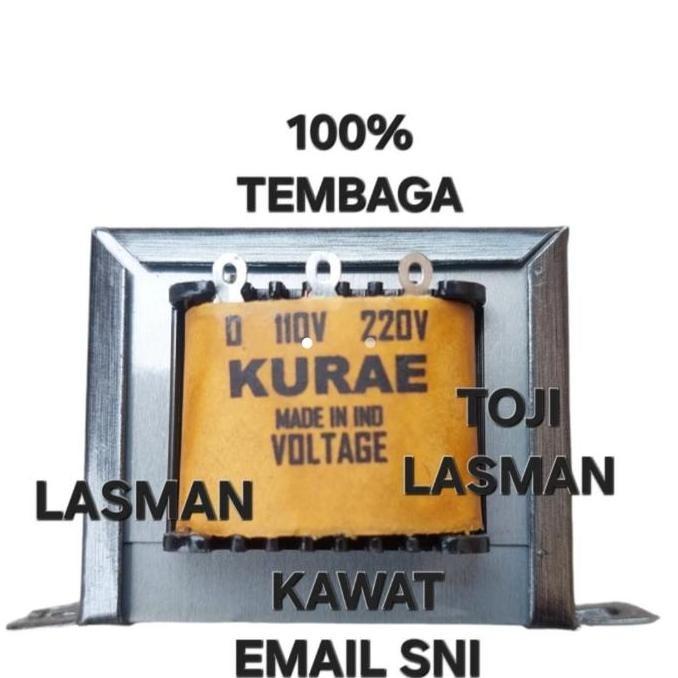 ( TRAVO 2A CT ) PROTON TRAVO TRAFO 2A 2 A CT BELL ERA MASTER KING AUDIO SOUND PROTON AMPERE INPUT AC