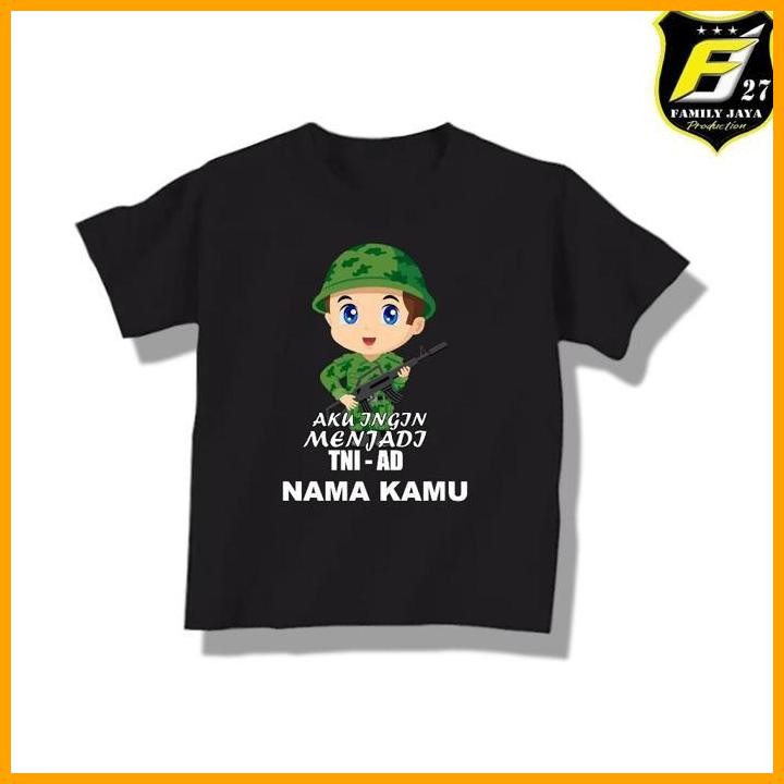 Sale (Satu Set Termurah) Baju Seragam Tni Ad Anak/Baju Profesi Anak/ Baju Tni Ad Anak/Baju Karnaval 