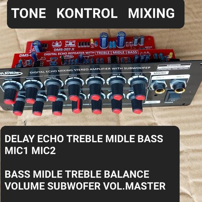 DMS 207 TAMPA MP3 TONE MIXING GITAR MIC ECHO DMS207 DIGITAL ECHO MIC