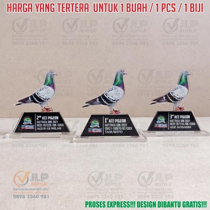 Baru Piala Burung, Piala Murai Batu, Piala Kicau, Tropi Murai Batu JLP01