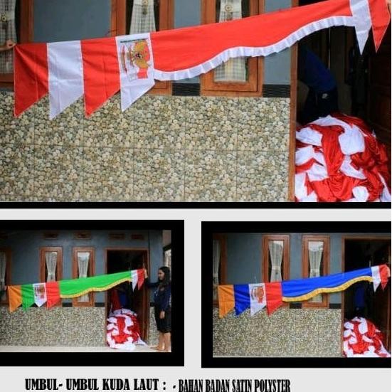 paket 20 pcs / 1 kodi umbul2 kuda laut murah