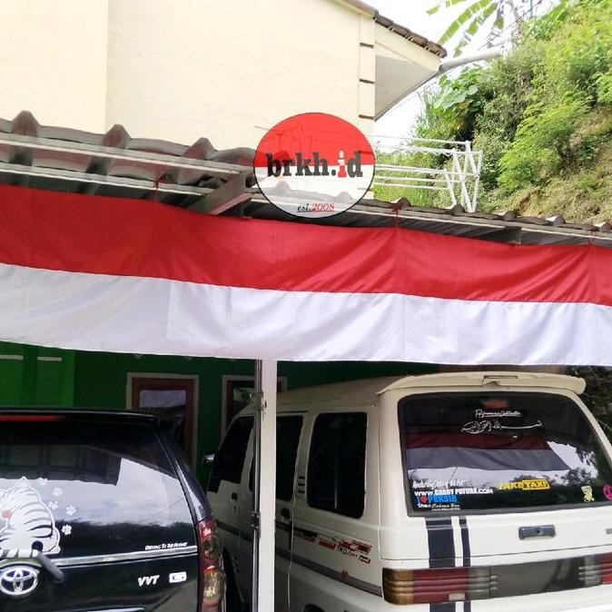6 Meter - Umbul Umbul Bendera Merah Putih Lespang Panjang Serbaguna Vertikal/Horizontal murah