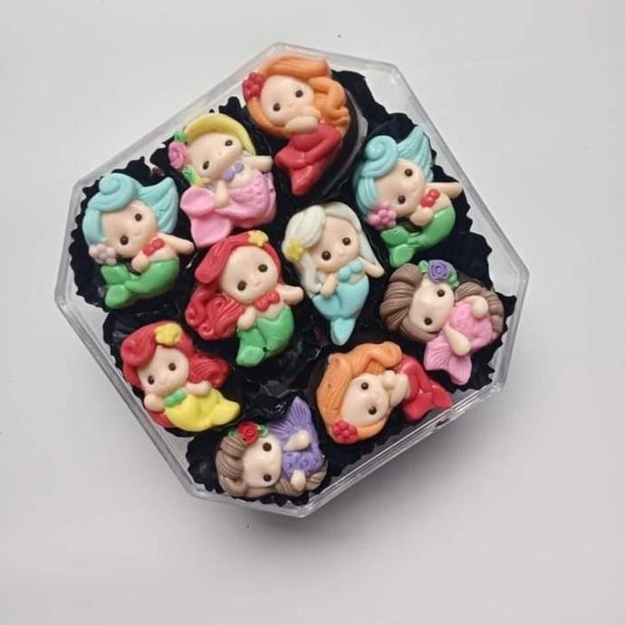 

NEW !!! Coklat karakter mermaid putri duyung