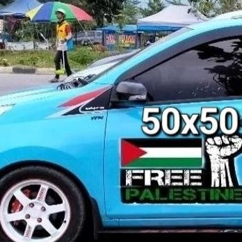 ready  FRRE PALESTINA BENDERA PALESTINA STIKER MOBIL