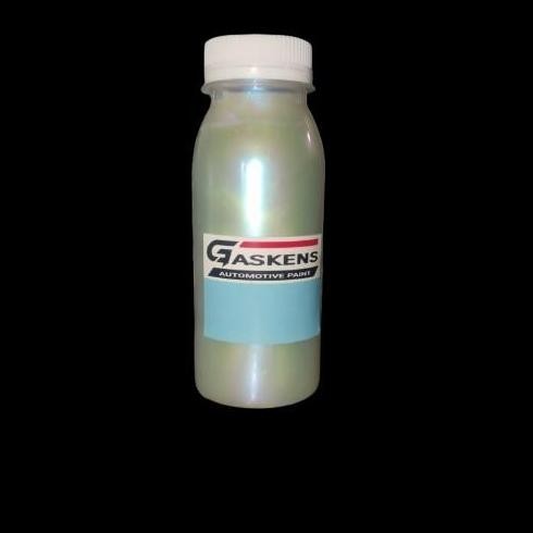 CAT PU BUNGLON PUTIH 250ML | EFEK WARNA BIRU UNGU | GASKENS AUTOMOTIVE PAINT | CAT VELG MOTOR MOBIL 