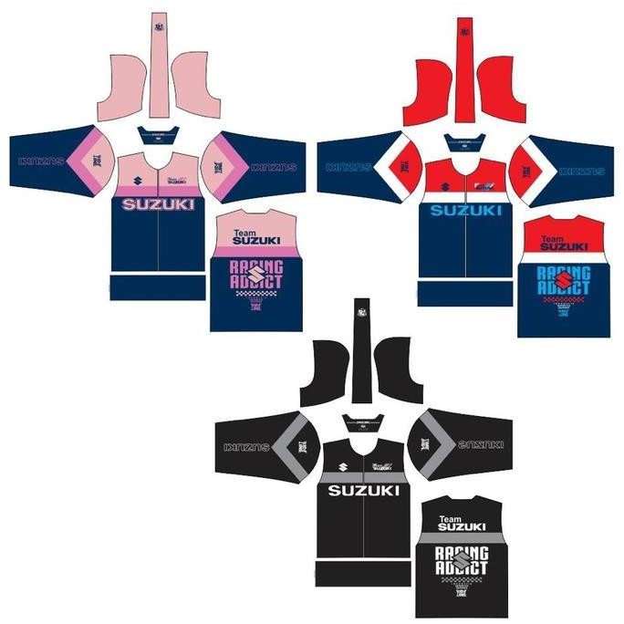 JAKET TEAM SUZUKI RACING ADDICT